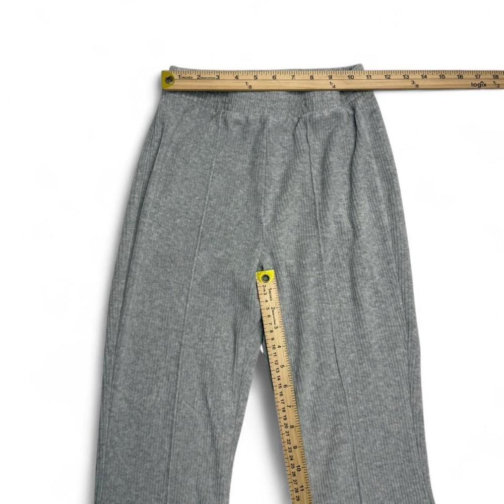 Aerie grey ribbed flare pants Size XS - Picture 4 of 6